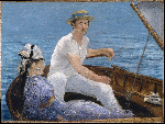 Joacă 15 slide puzzle - Boating - Édouard Manet...